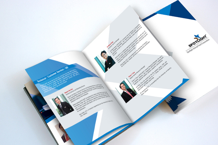 Spotlight - Thiết kế logo và profile thức ăn chăn nuôi Spotlight